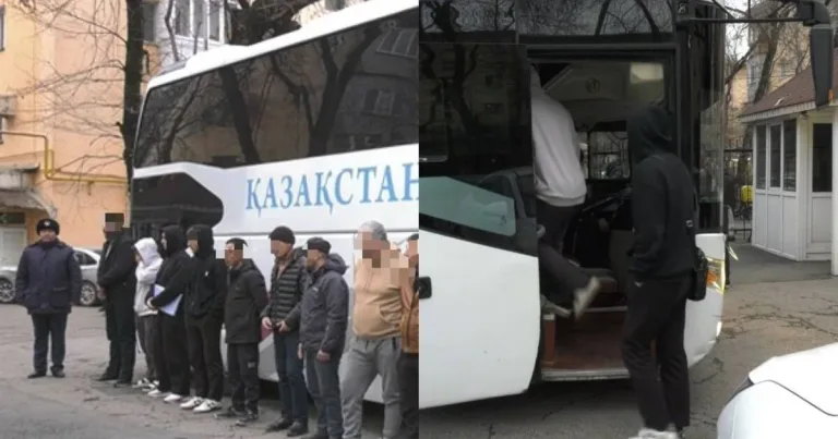 Алматыда заң бұзған 40 Өзбекстан азаматы елден шығарылды