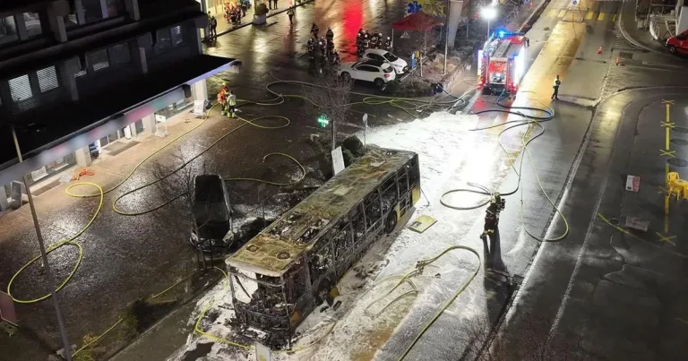 Швейцарияда автобуста болған өрт салдарынан алты адам қаза тапты